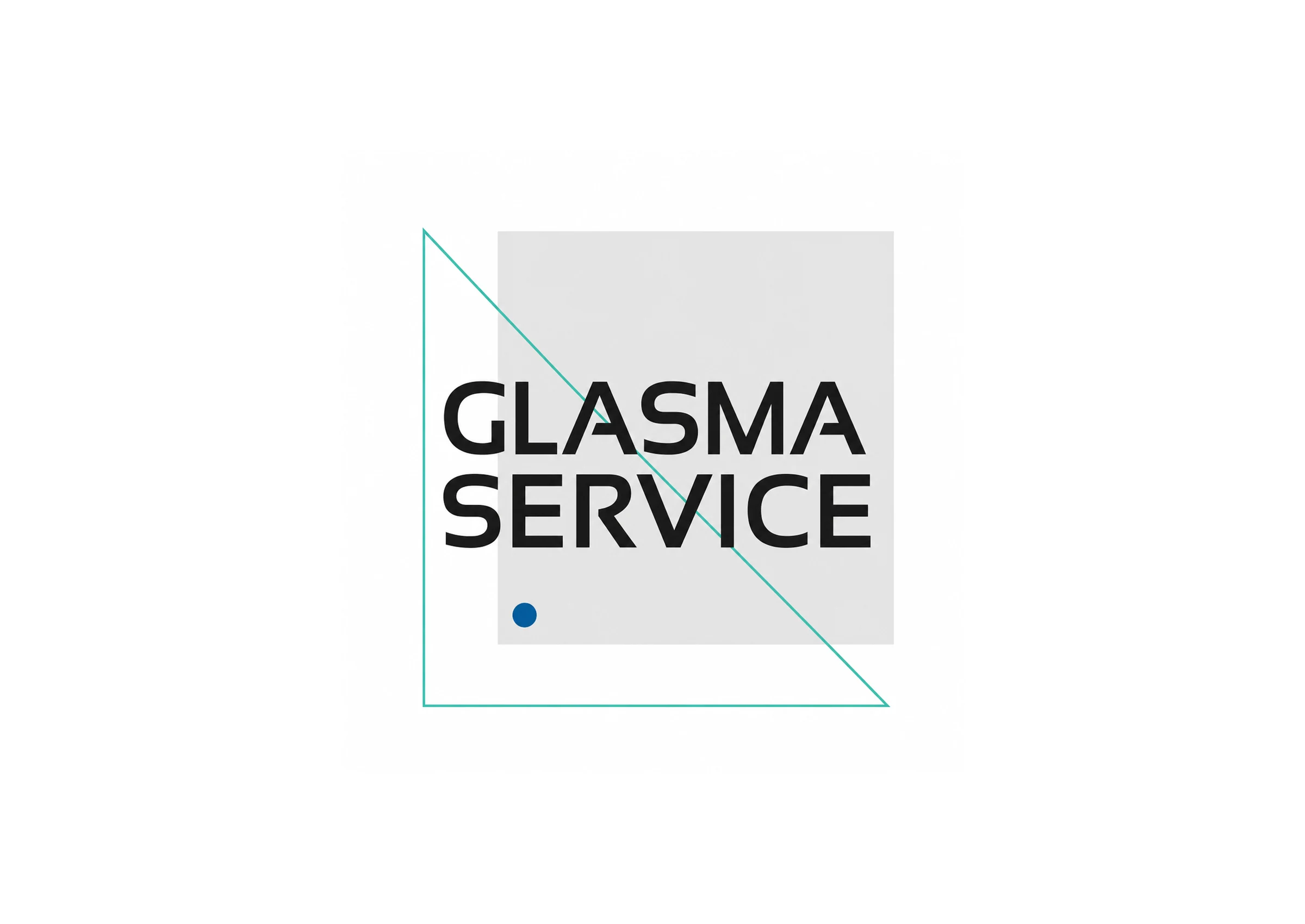 Glasma Service – logotipo kompozicija